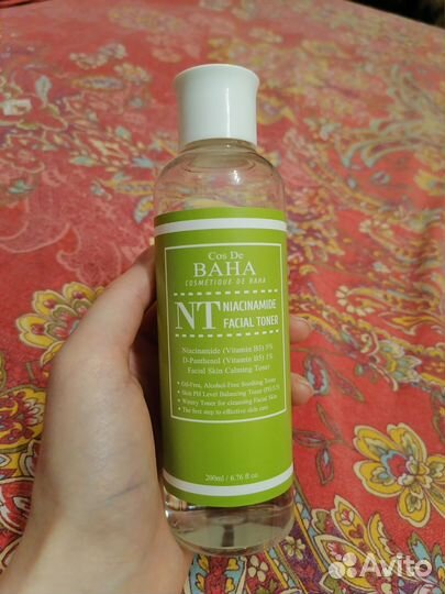 Тонер cos de baha с ниацинамидом
