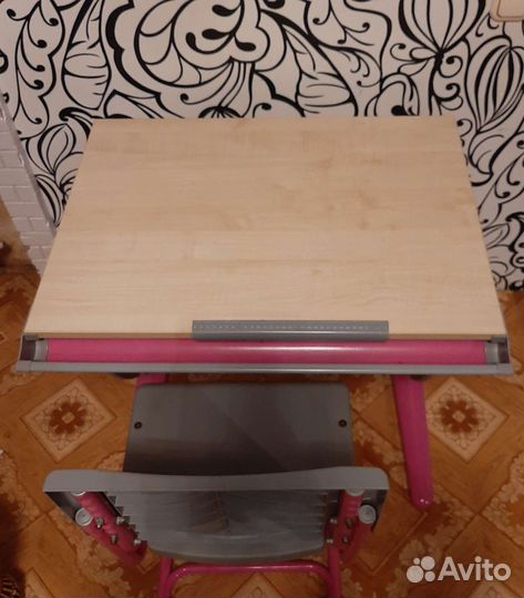 Растущая парта и растущий стул Дэми