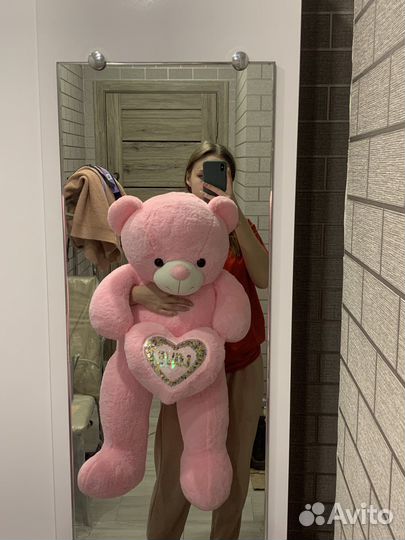 Плюшевый медведь новый