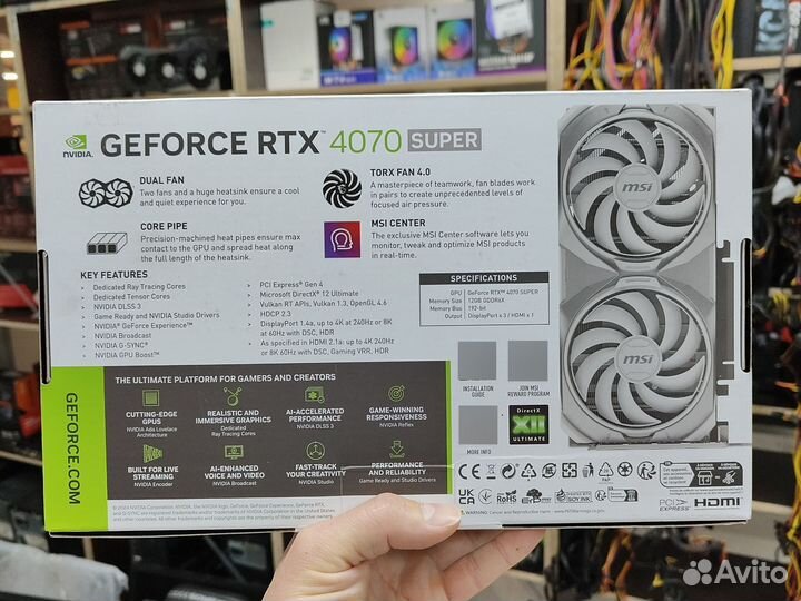 RTX 4070 Super 12 Gb