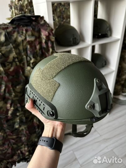 Бронированный тактический шлем - арамидный бр2