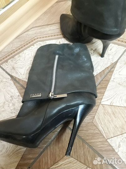 Ботильоны нат.кожа