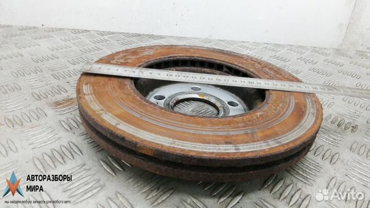 Диск тормозной передний Opel Astra J 2010 13586854