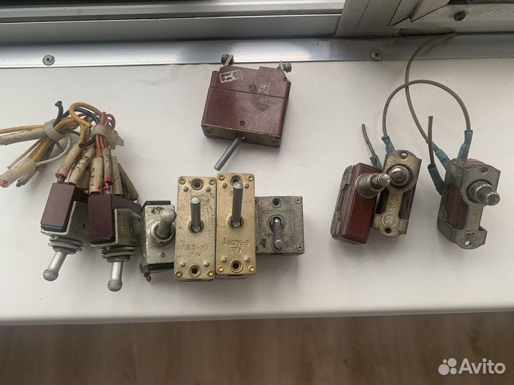 Тумблеры/переключатели СССР