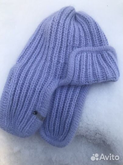 Шапка ушанка женская