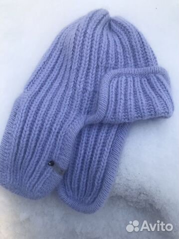 Шапка ушанка женская