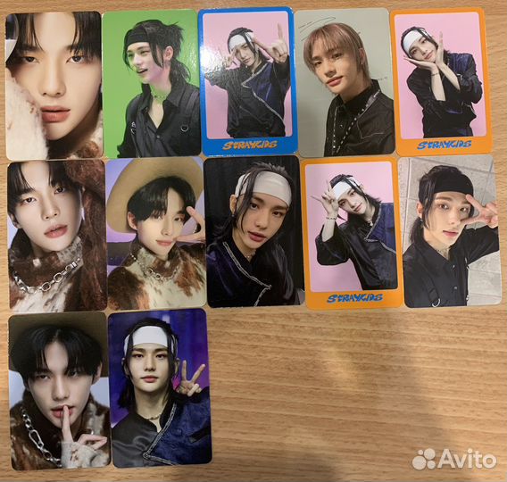 Карты stray kids Хёнджин Dicon