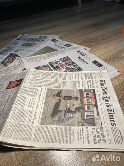 The New York Times газета на английском