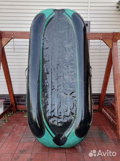 Лодка надувная двухместная бу