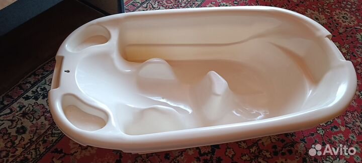 Детская ванночка+стульчик+круг на шею+акваковрик