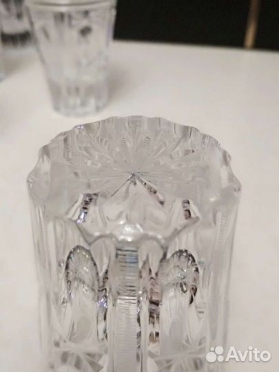 Набор стаканов винтаж Богемия Чехословакия