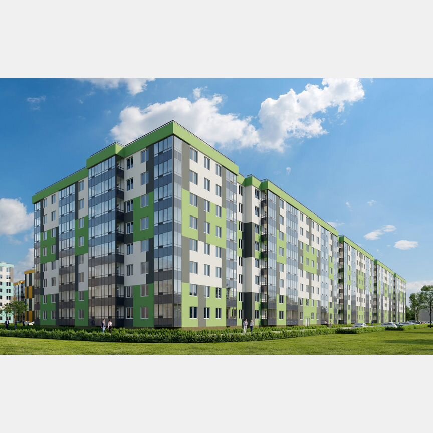 2-к. квартира, 65,8 м², 7/8 эт.