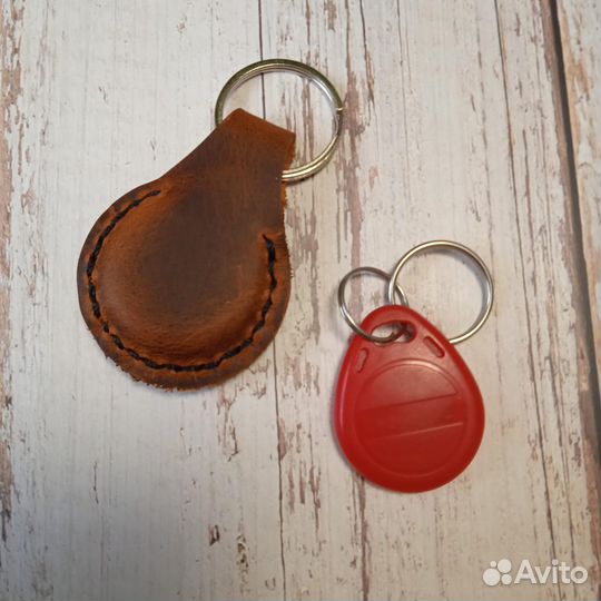 Ключи для домофона. Чехол из натуральной кожи
