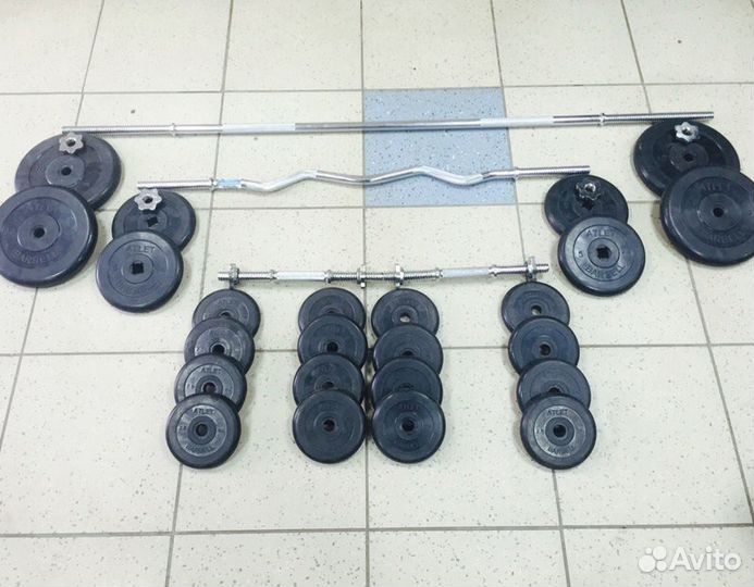 Гантели + штанга