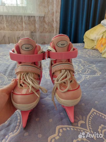 Коньки раздвижные 27-30