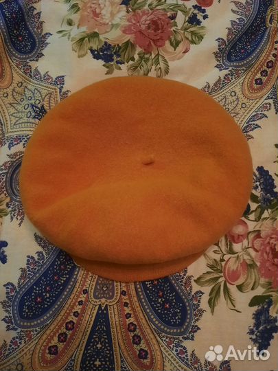 Берет с козырьком утепленный 56-58 размер