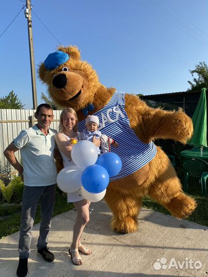 Поздравление от Ростовых кукол Маши и Медведей