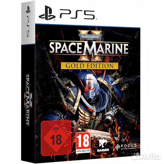 Warhammer 40,000: Space Marine II. Gold Edition PS5, русская версия