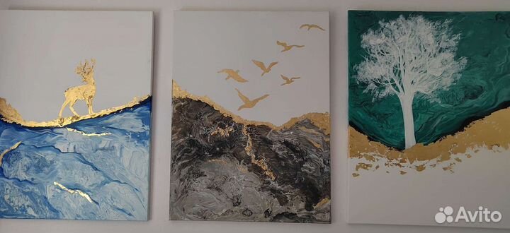 Картина триптих