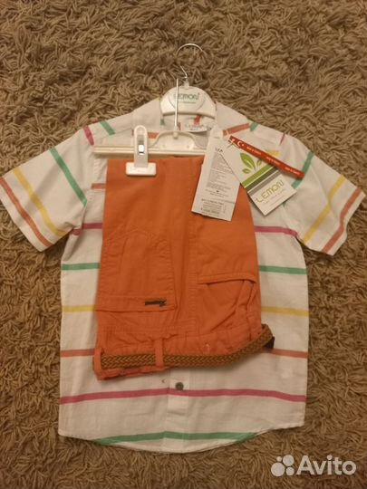 Комплект рубашка и шорты