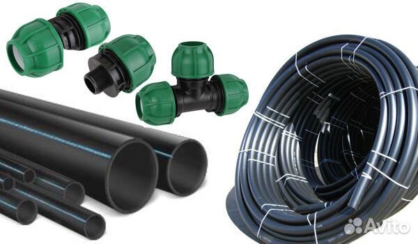 Пнд труба d32мм тexн. для капельного полива