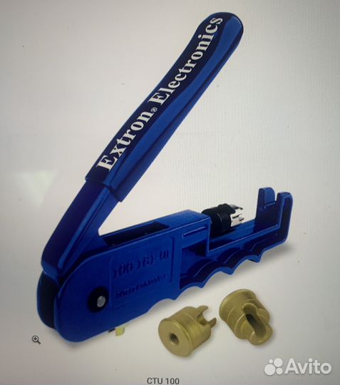 Компрессионный инструмент установки BNC, RCA, F