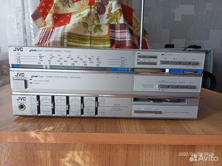 JVC PC-R55L ресивер усилитель тюнер Japan Япония