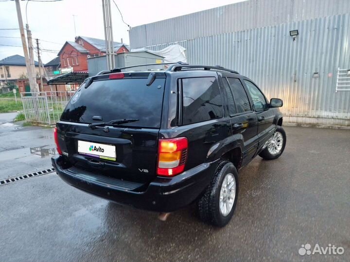 Jeep Grand Cherokee 4.7 AT, 2002, 170 000 км