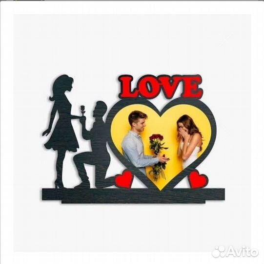 Рамки для фото влюблённых