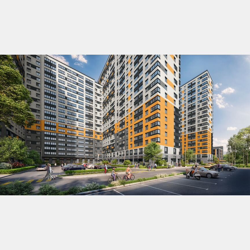 Апартаменты-студия, 28,5 м², 8/24 эт.