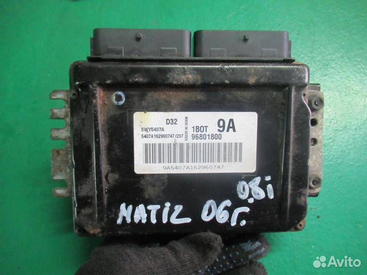 Блок управления двигателем Daewoo Matiz M150 рест