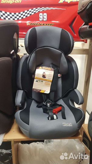 Детское автокресло Zlatec Fregat серое