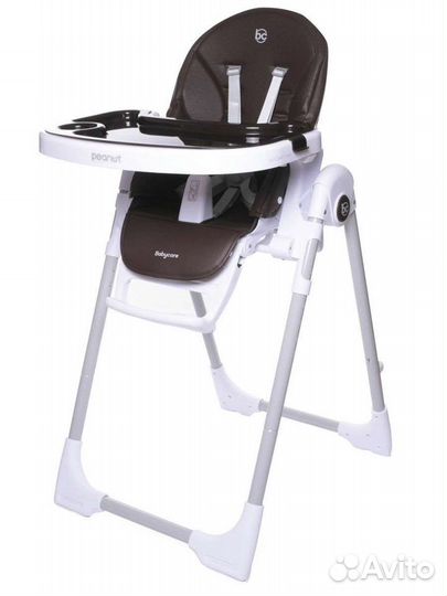 Стульчик Baby care peanut, шоколадный