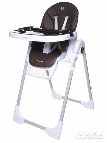 Стульчик Baby care peanut, шоколадный