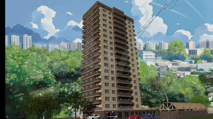 1-к. квартира, 41,5 м², 2/18 эт.