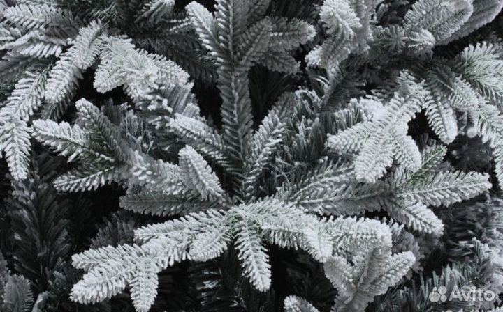 Ель искуственная заснеженная Premium - Автоматика