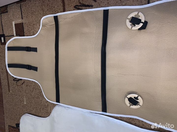 Меховые накидки на сидения новые