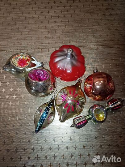 Елочные игрушки прожекторы СССР