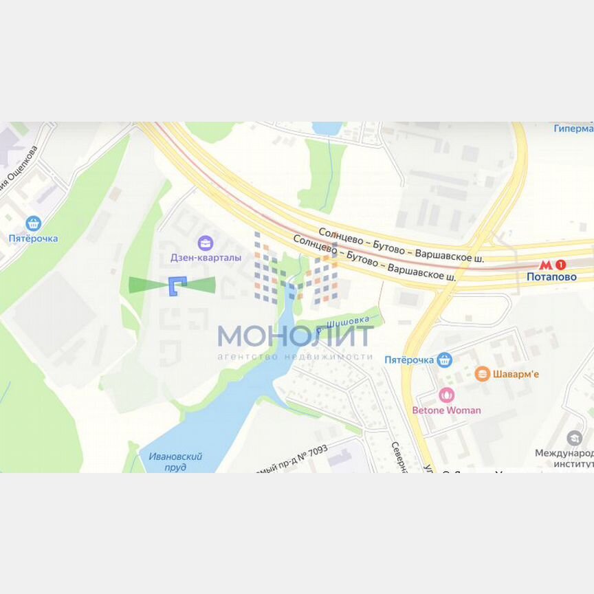 3-к. квартира, 53,4 м², 8/9 эт.