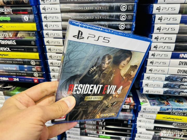 Resident evil 4 remake gold edition ps5 диск
