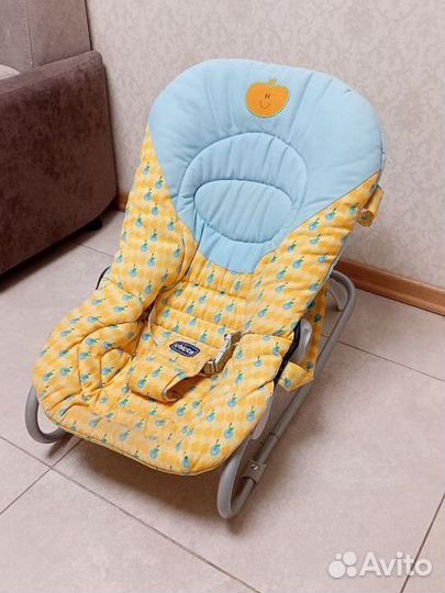 Детский шезлонг-качалка Chicco и Geburt 0+