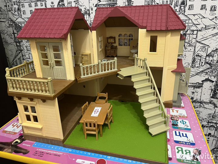 Sylvanian Families большой дом со светом
