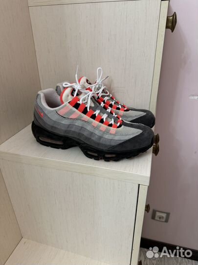 Кроссовки Nike Air Max 95 OG Solar Red Оригинал