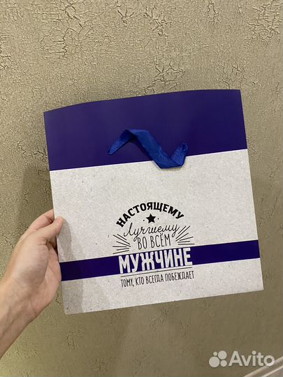 Пакет-коробка подарочный новые 8 шт