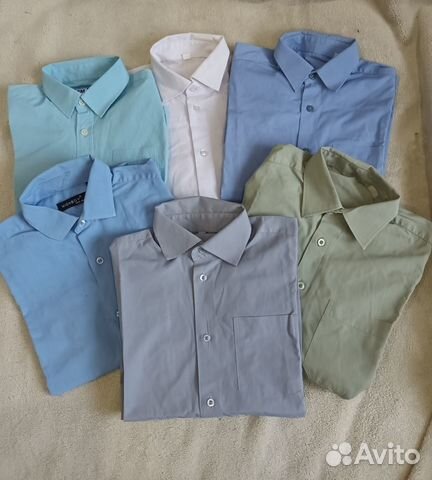 Рубашки 134-140см