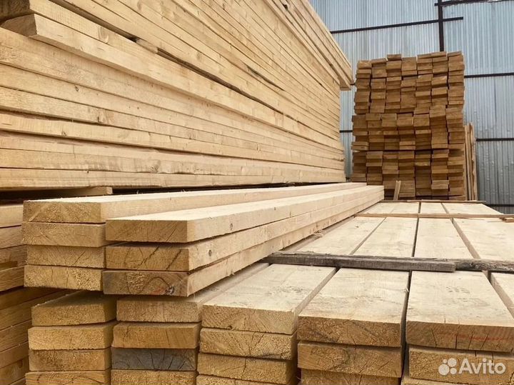 Доска обрезная 1 2 сорт 50х150х6000