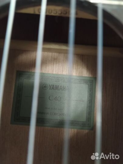 Классическая гитара Yamaha C40