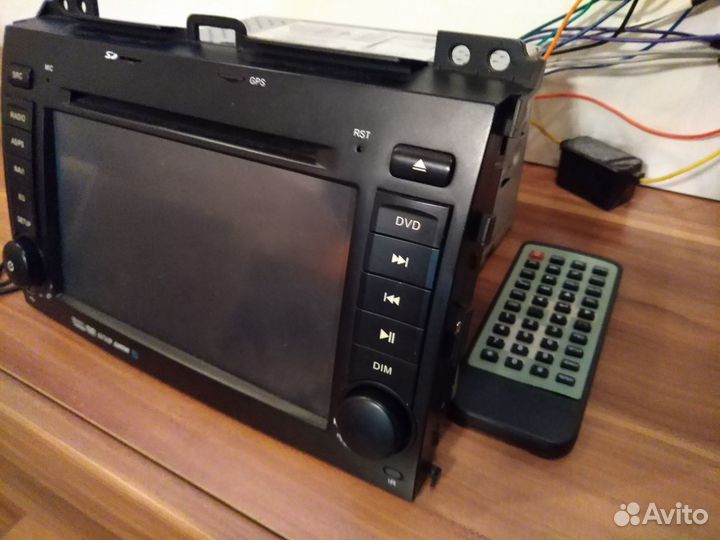 Штатная магнитола Тойота прадо 120