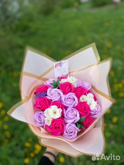 Мыльные букеты на заказ