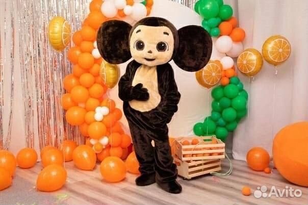 Ростовая кукла чебурашка поздравление аниматор